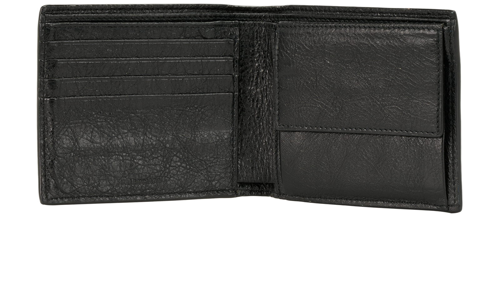 Balenciaga Graffiti Wallet, &pound;160, Accessories, Black, Leather, Other view